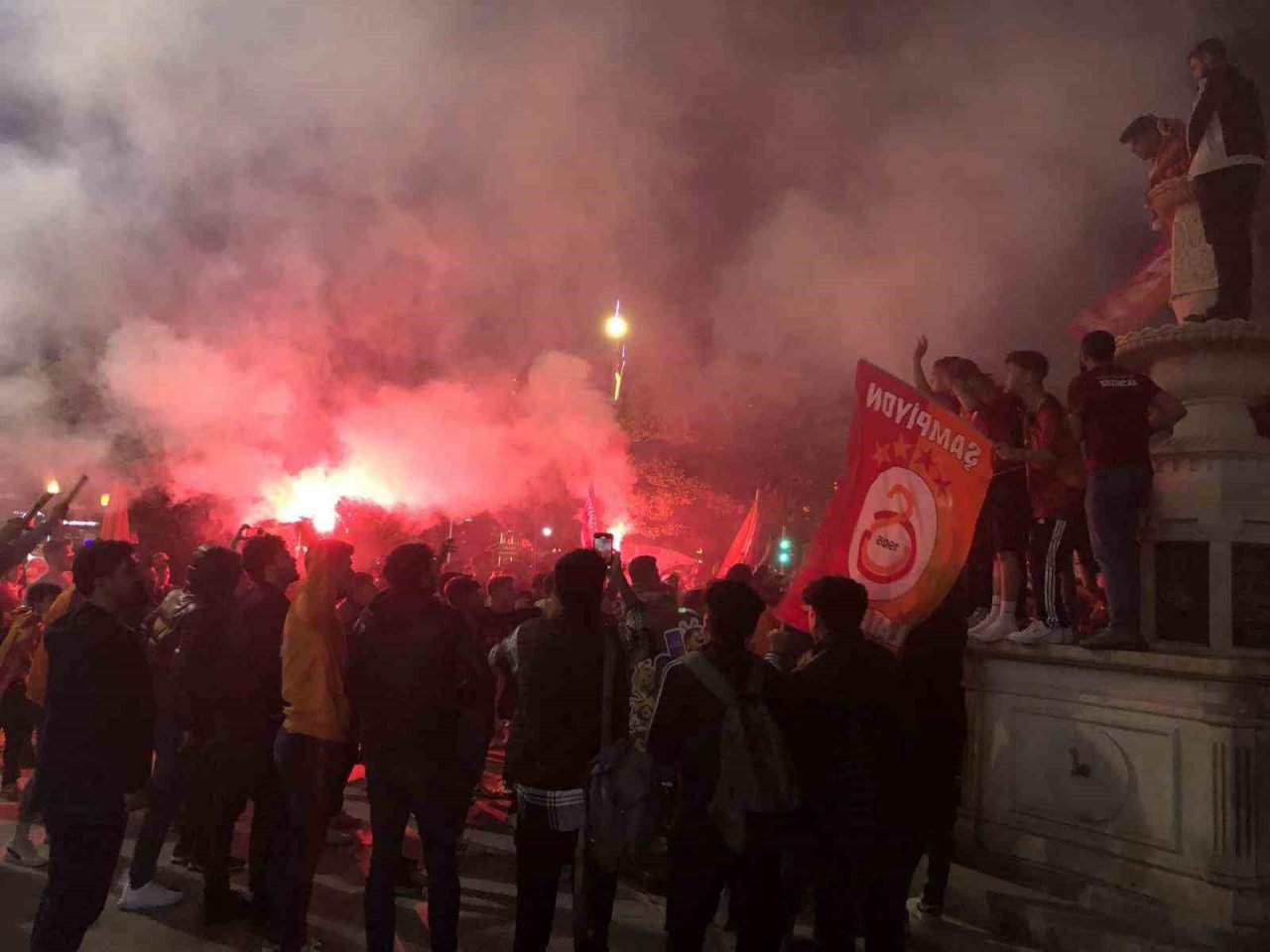 Galatasaray’ın şampiyonluğu Erzincan’da coşkuyla kutlandı