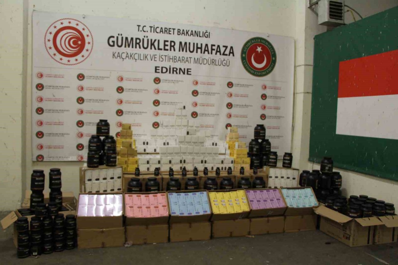 Kapıkule’de 7 milyon 400 bin liralık elektronik sigara yakalandı