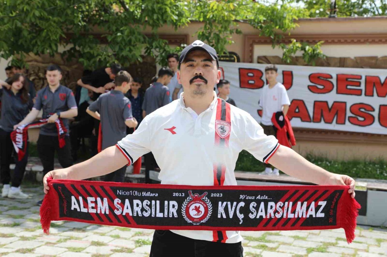 Samsunspor’un şampiyonluk kupası Kavak’ta