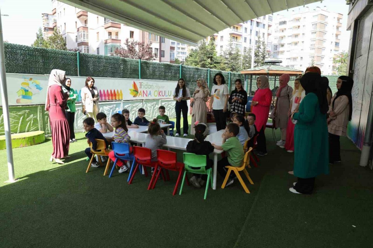 KAYMEK’ten çocuk bakım elemanı kursiyerlerine keyifli eğitim