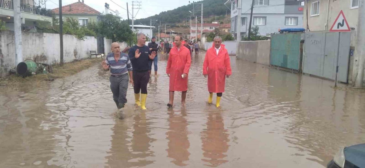 Koçarlı Yeniköy’ü ikinci kez sel vurdu
