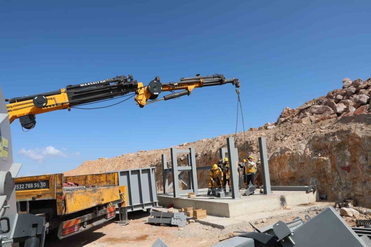 Başkan Çolakbayrakdar: "Konkasör Tesisiyle daha hızlı, daha ekonomik, daha kaliteli üretim olacak"