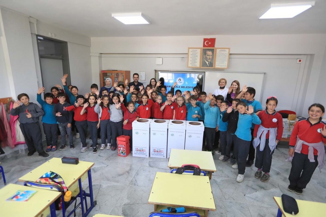 Geleceğin sahiplerine sıfır atık bilinci aşılandı