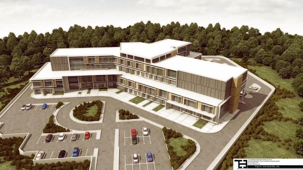 Yeni Çine Devlet Hastanesi inşaatının yüzde 50’si tamamlandı