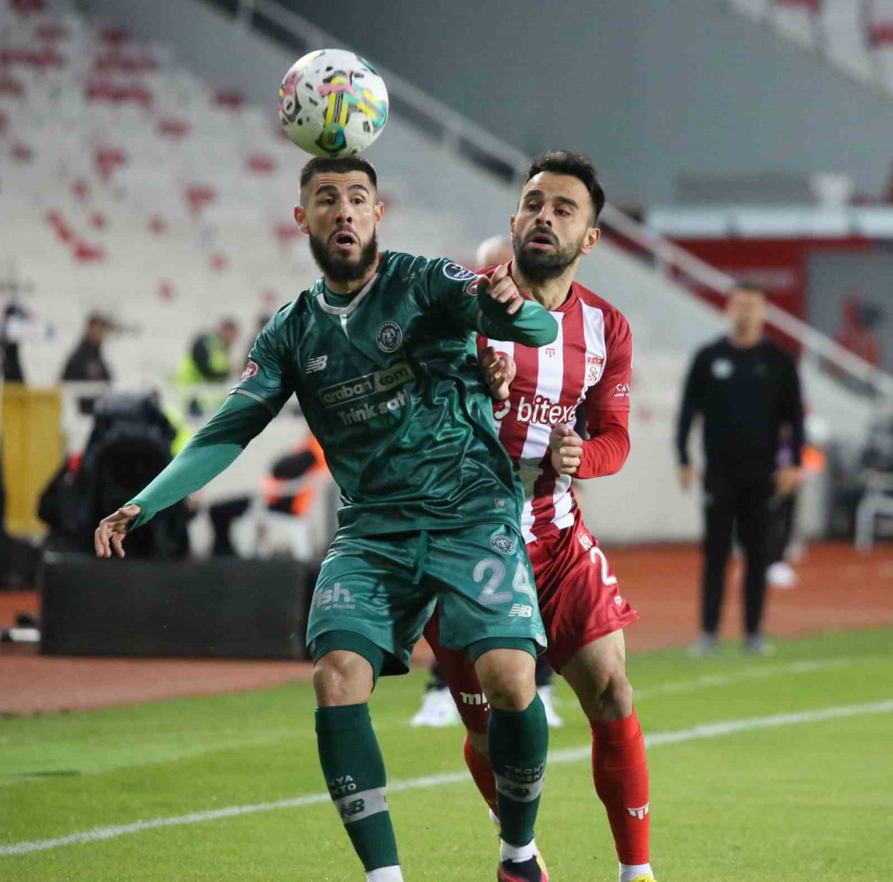 Spor Toto Süper Lig: DG Sivasspor: 1 - Konyaspor: 0 (İlk yarı)