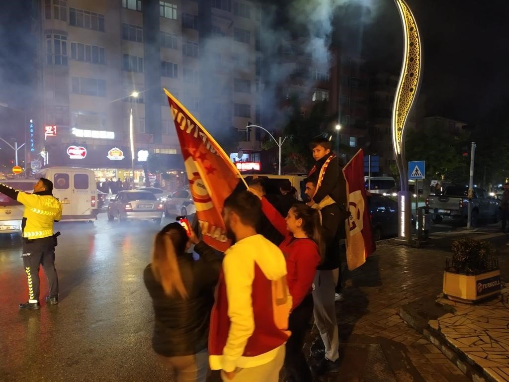 Afyonkarahisar’da sevincin adı Galatasaray