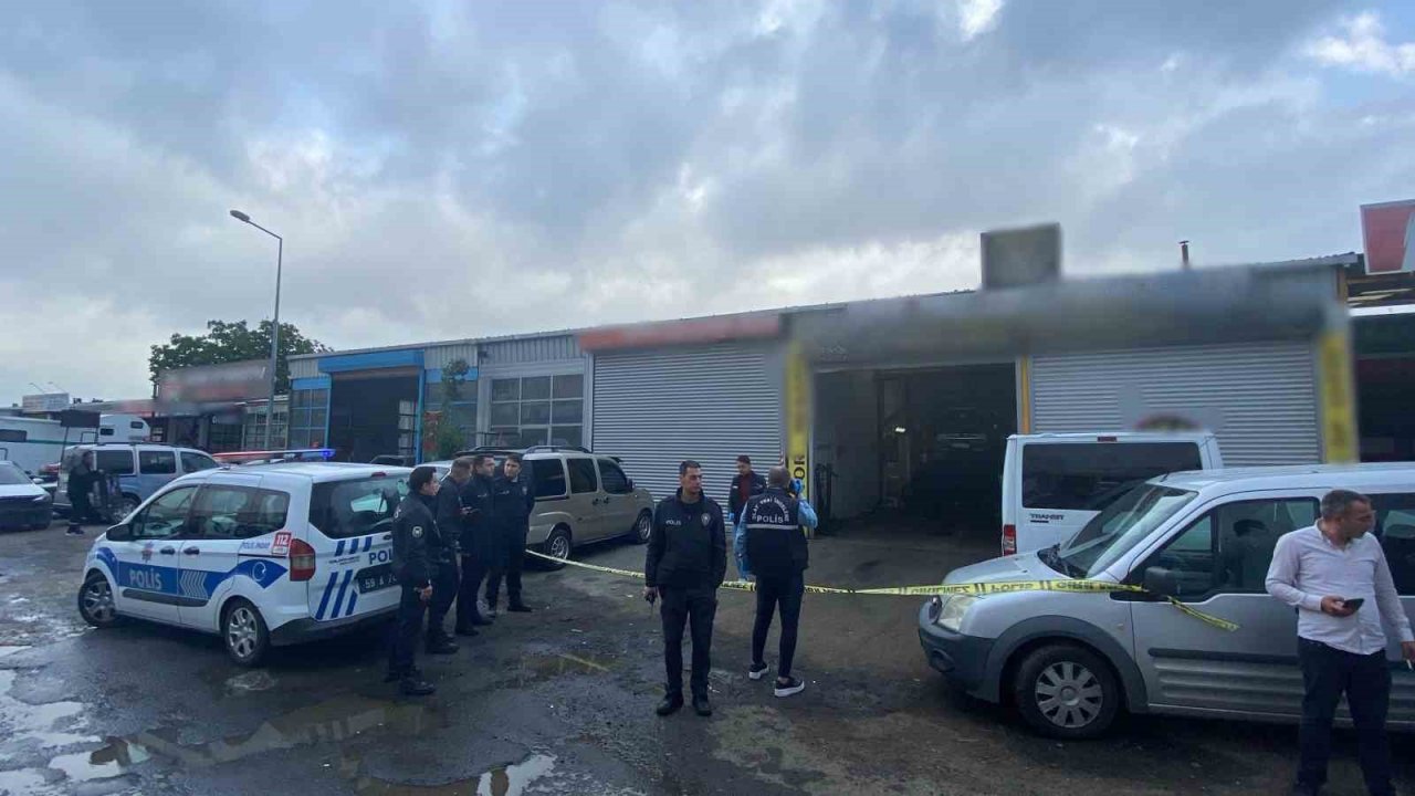 Oto tamircisinde silahlı saldırı: 2 yaralı