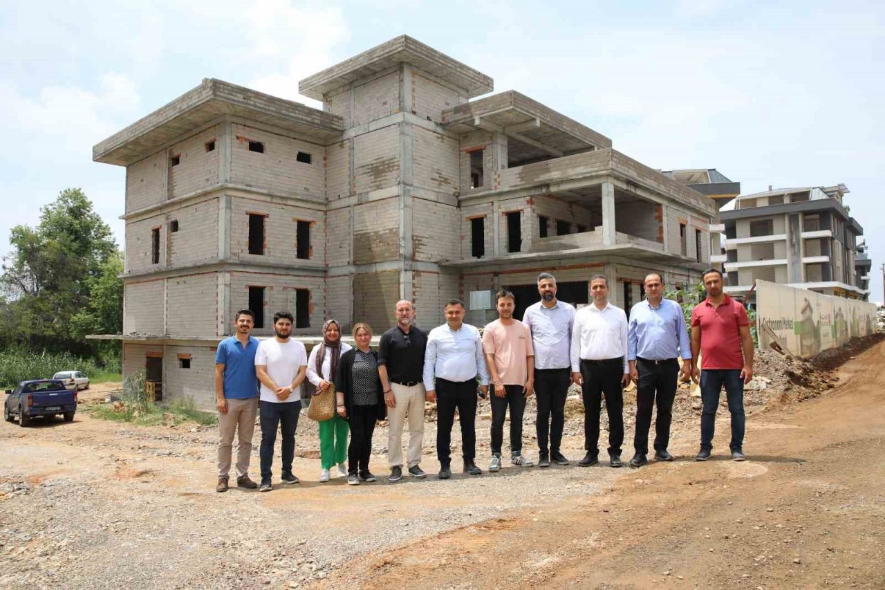 Alanya Belediyesi’nin gastronomi ve aşevi projesi hızla yükseliyor