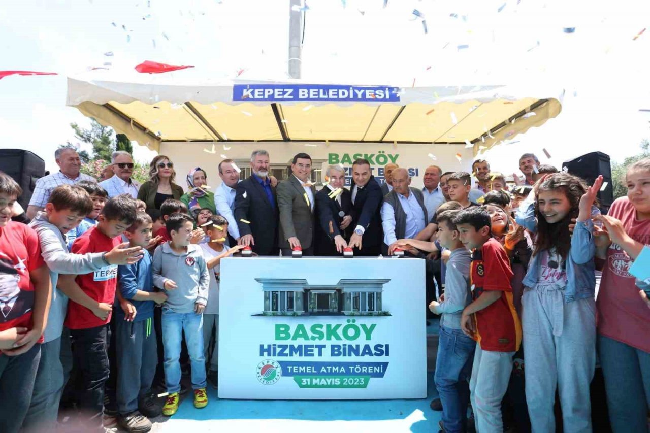 Kepez’den Başköy’e yeni hizmet binası