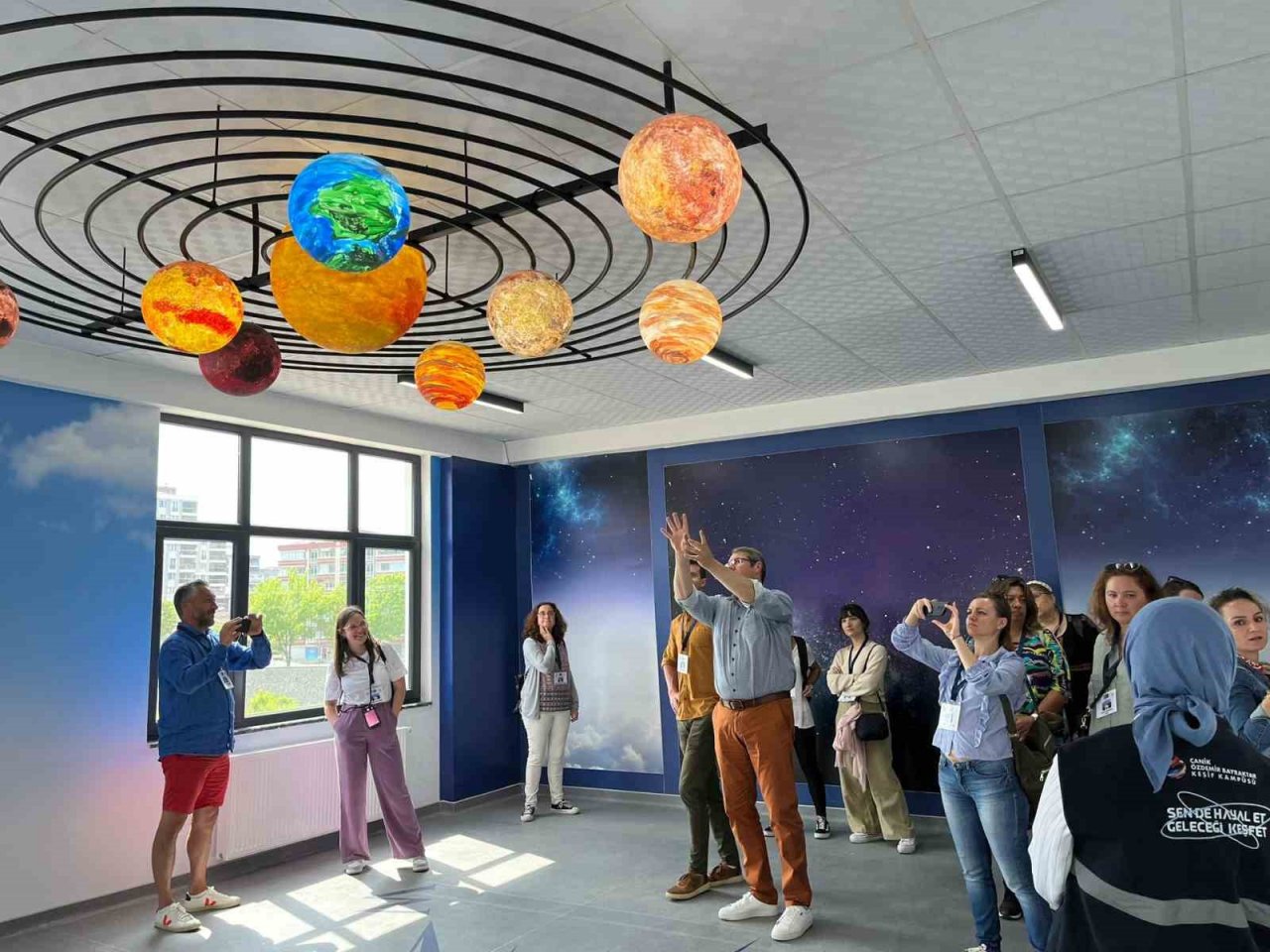 Avrupalı öğretmenlerden Canik Keşif Kampüsü’ne övgü