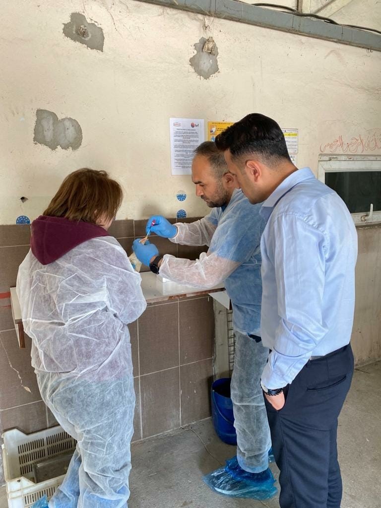 Elazığ’da köy ve ticari tavuk işletmelerinde denetim