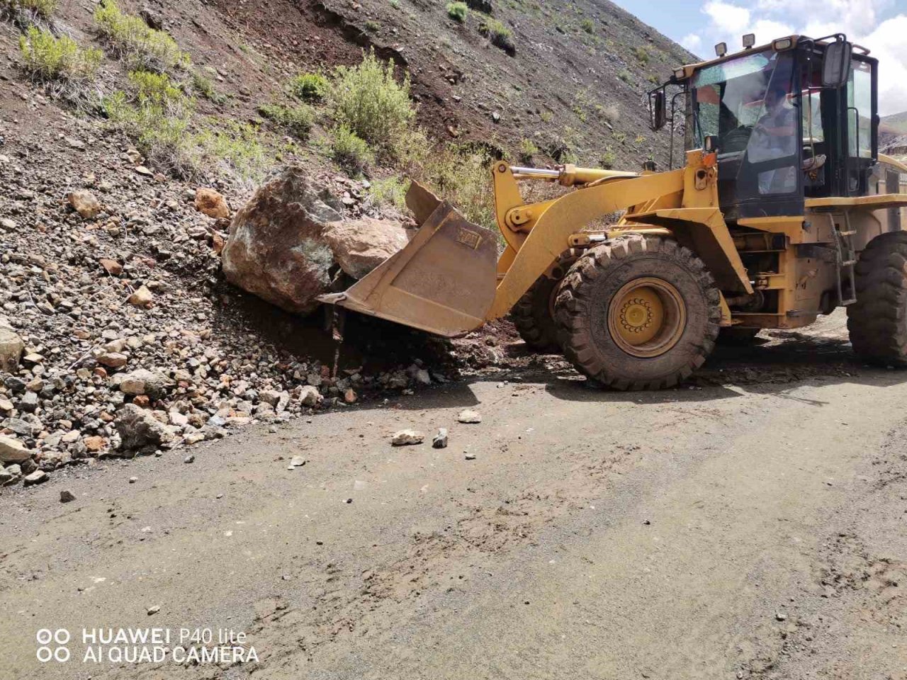 Tekman’da sağanak yağış derelerin taşmasına neden oldu