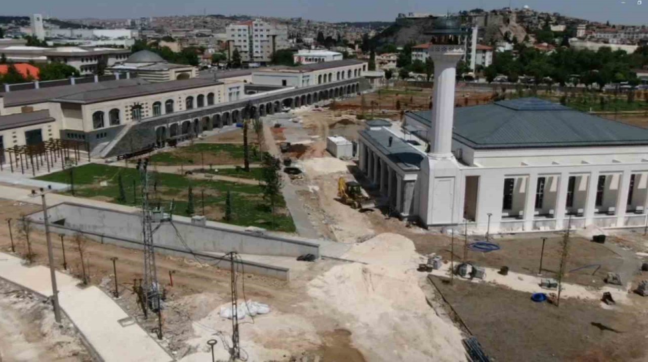 Gaziantep’te Millet Bahçesi çalışmaları hız kazandı