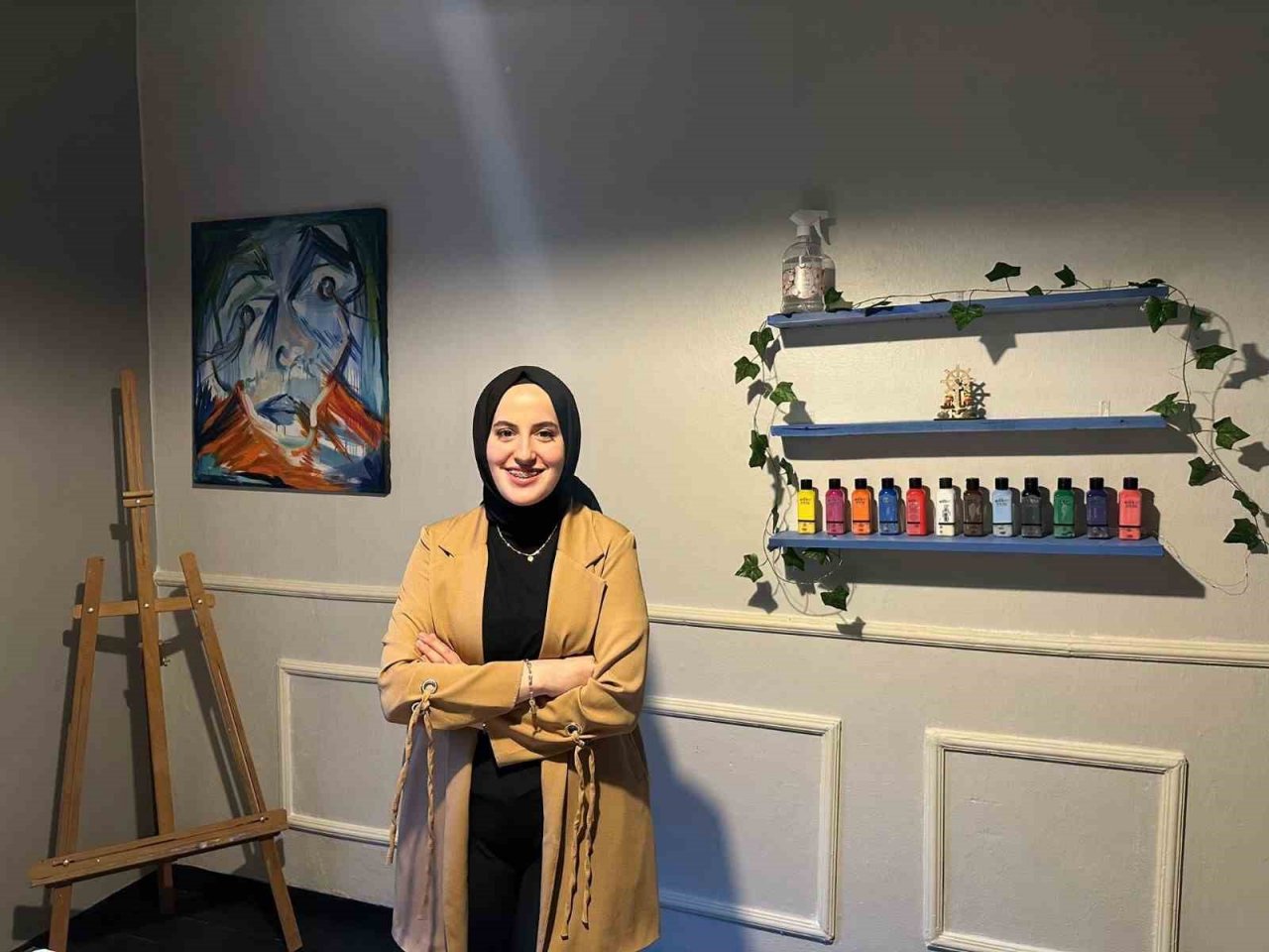 Çocukluk hayalini gerçekleştirdi