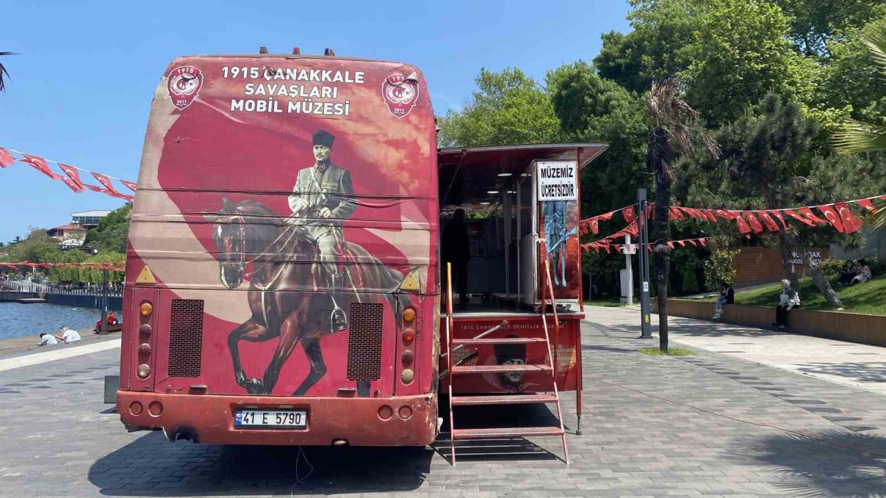 Mobil müze sahil bandında