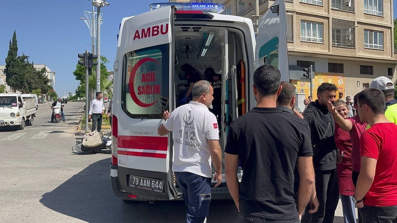 Kilis’te trafik kazası: 1 yaralı