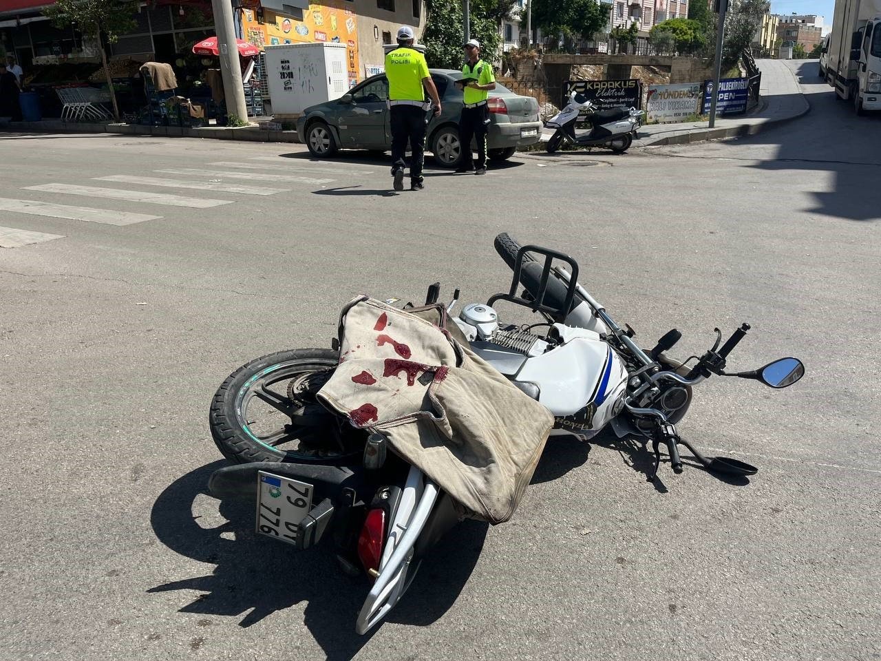 Kilis’te trafik kazası: 1 yaralı