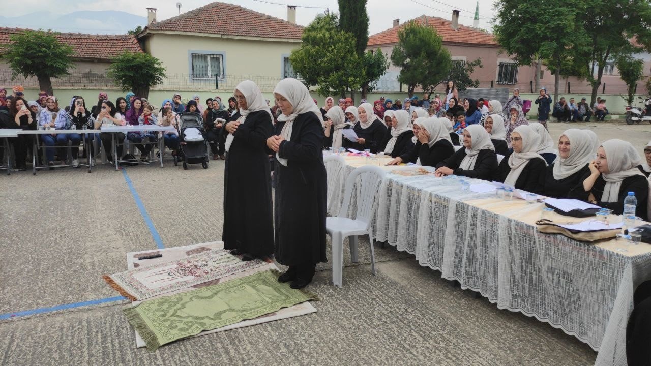 Manisa’nın ilk Köy Yaşam Merkezinde Kur’an-ı Kerim şöleni