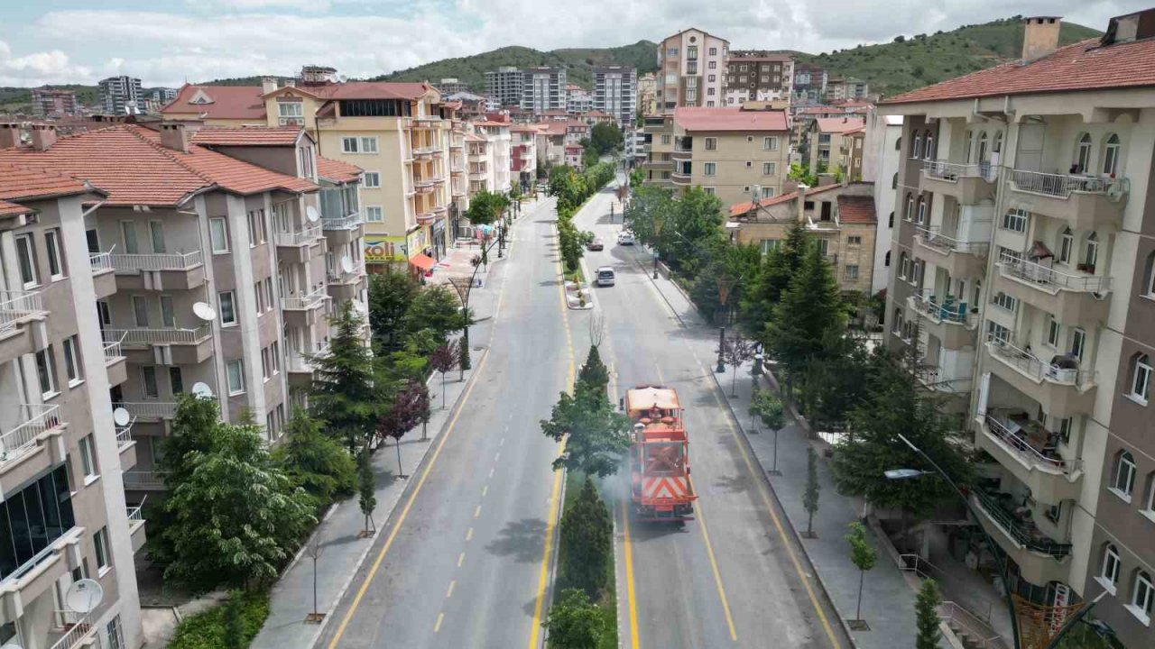 Nevşehir’de yol çizgileri yenileniyor