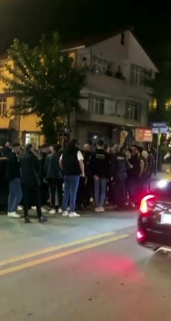 İki taraftar grubu arasındaki gerginliği polis önledi