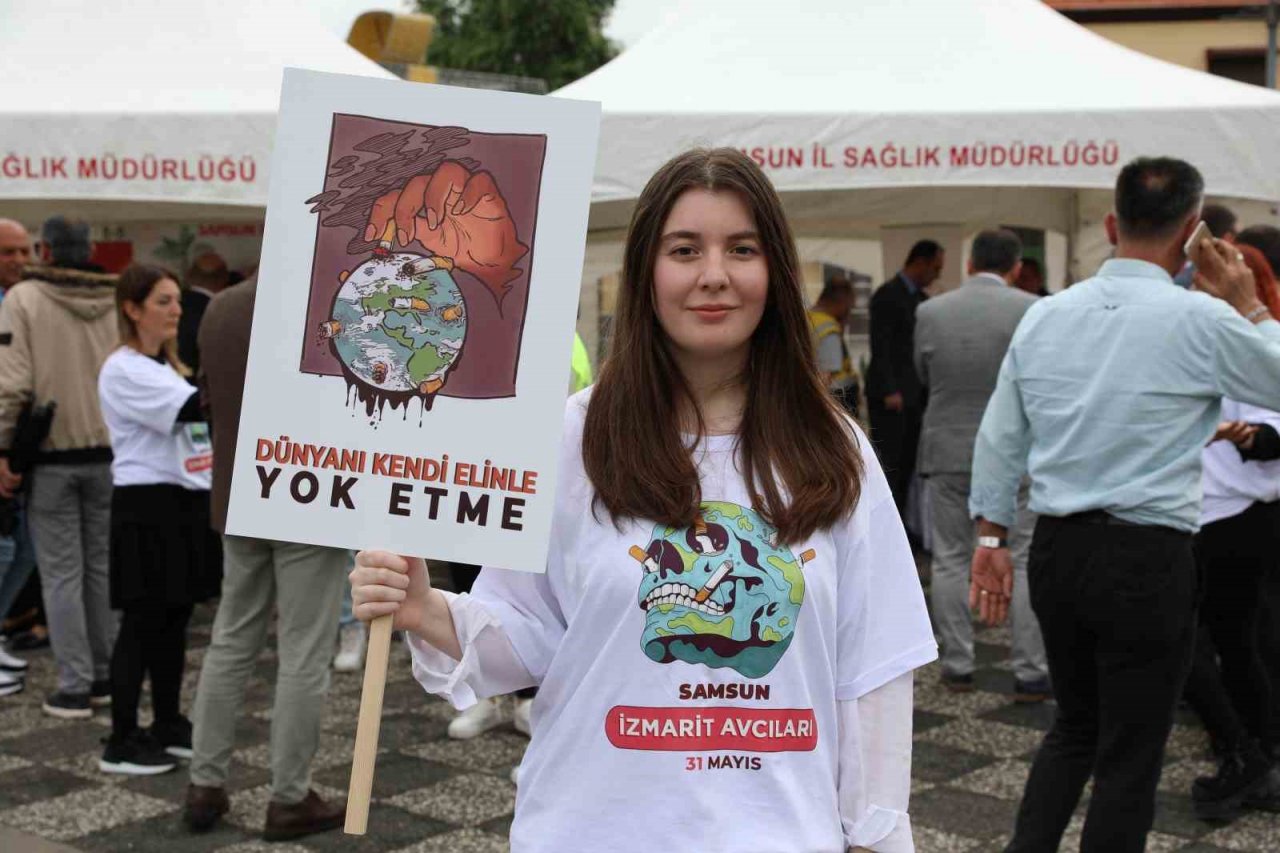 Dünya Tütünsüz Günü’nde ’İzmarit Avcıları’ sokaklarda