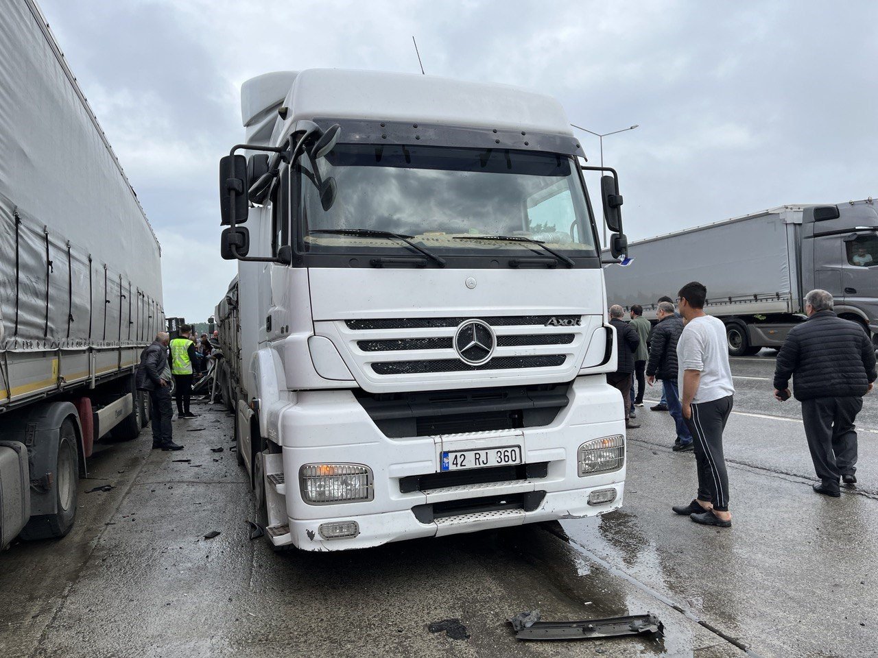 Samsun’da dehşete düşüren kaza: Baba öldü, kızı ağır yaralandı