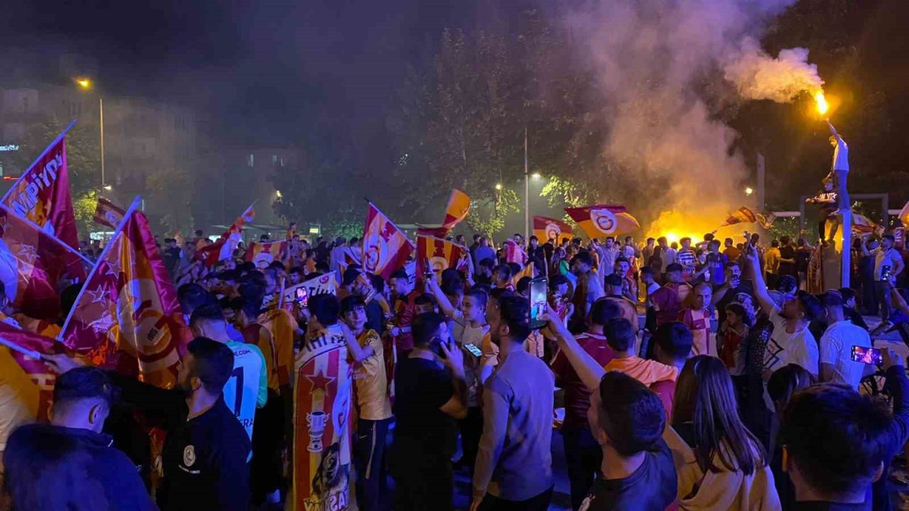 Gaziantep’te Galatasaray coşkusu