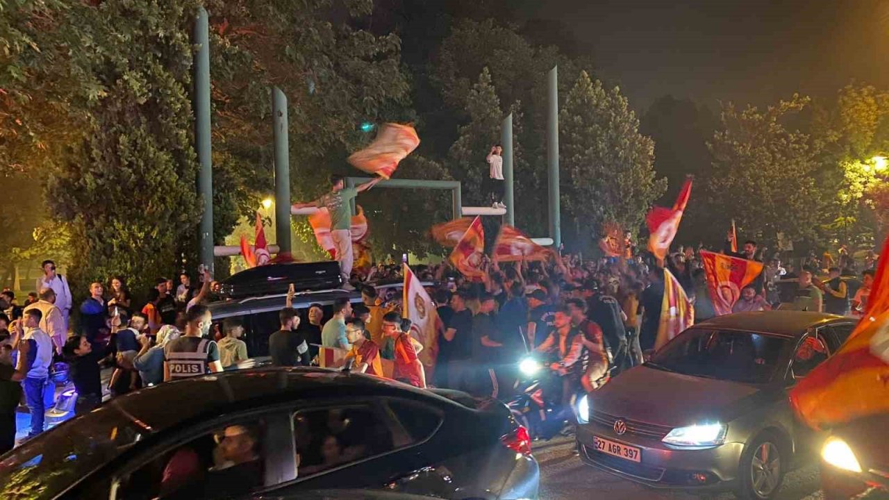 Gaziantep’te Galatasaray coşkusu