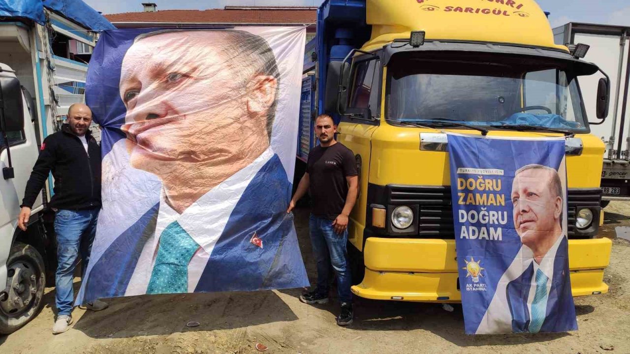 Sultangazili gençler Cumhurbaşkanı Erdoğan için adağını yerine getirdi