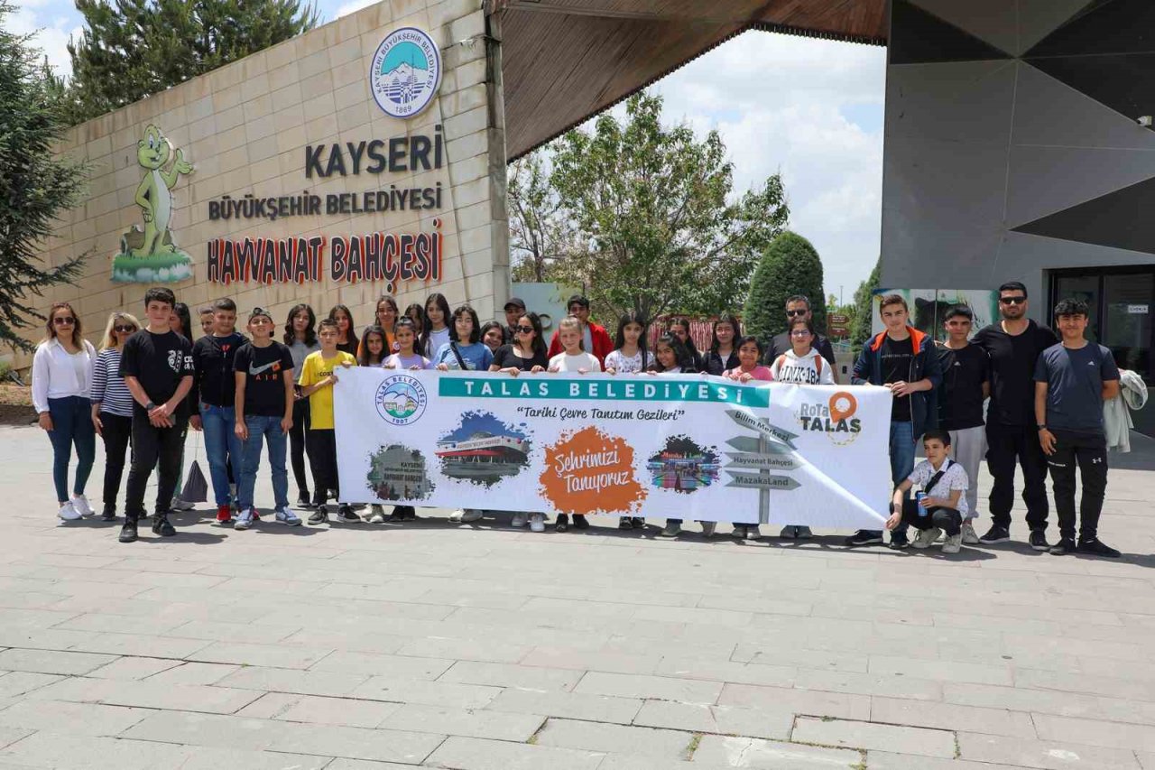 Talas’ın öğrencileri ‘şehri tanıyor’