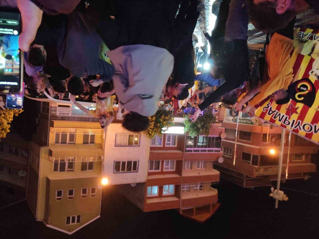 Türkeli’de Galatasaray taraftarları şampiyonluğu kutladı