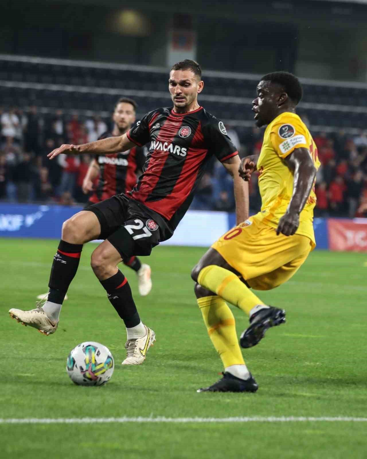 Kayserispor, ligde 15. yenilgisini aldı