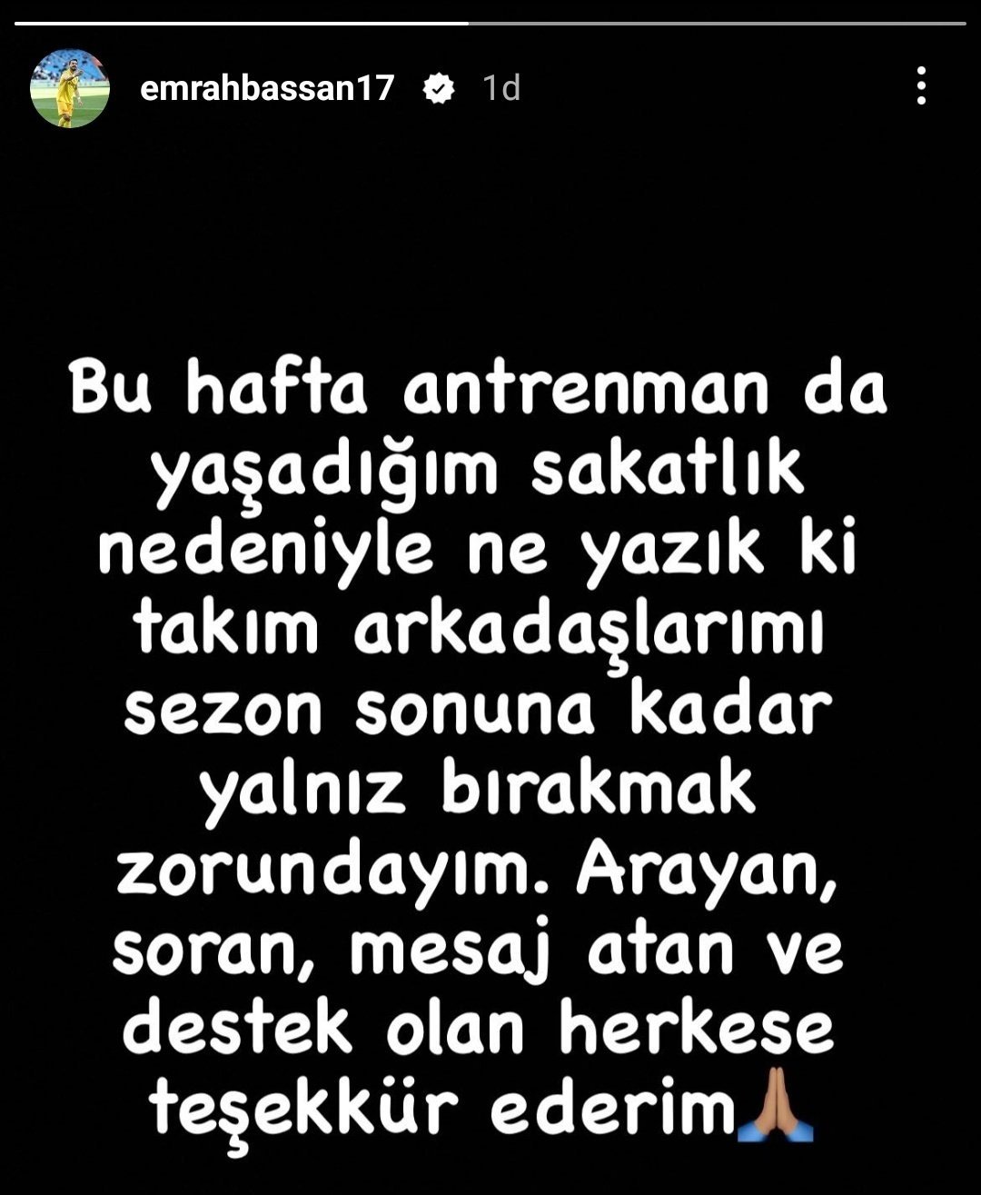 Kayserispor’da Emrah Başsan şoku