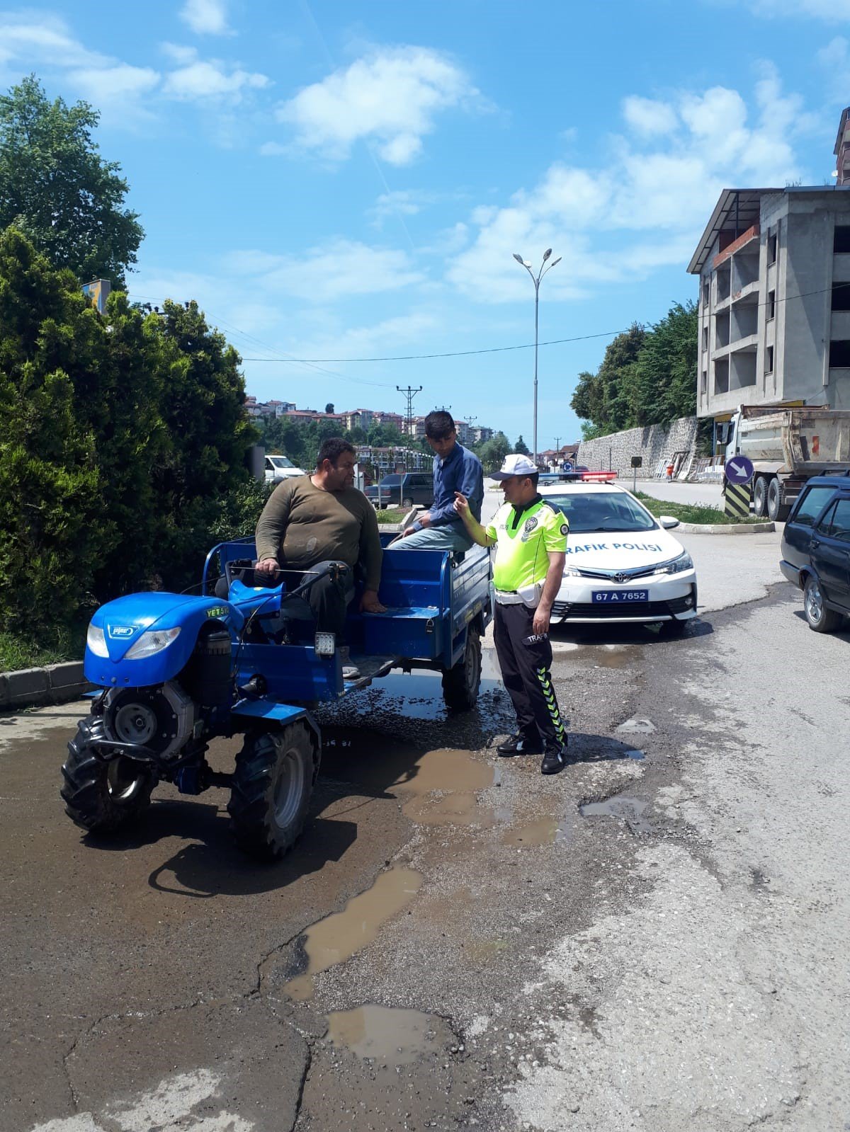 Şehir içinde pat-pat kullananlara ceza