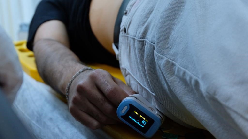 Gümüşhane Devlet Hastanesi’nde yapılan tatbikat gerçeği aratmadı