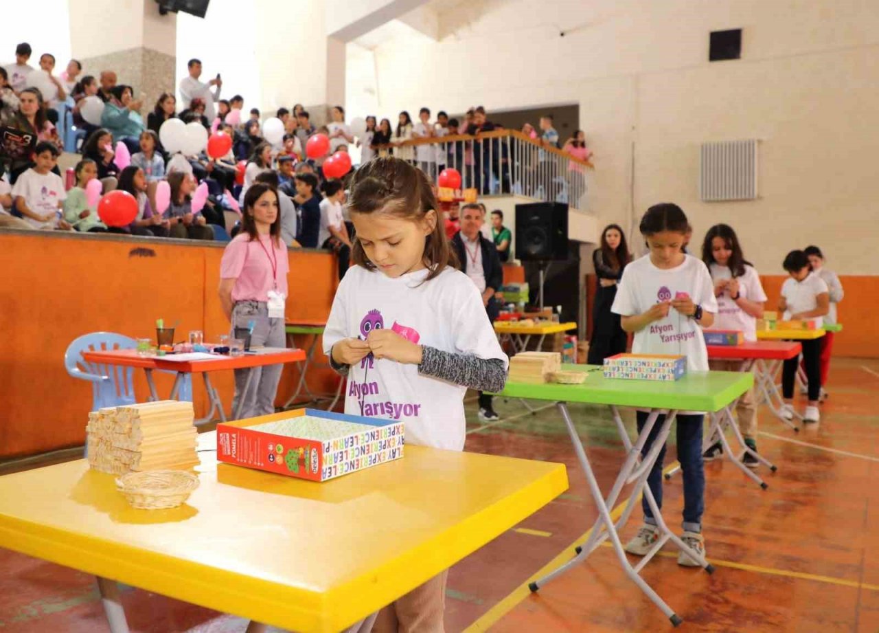 40 okulun katıldığı yarışma sona erdi