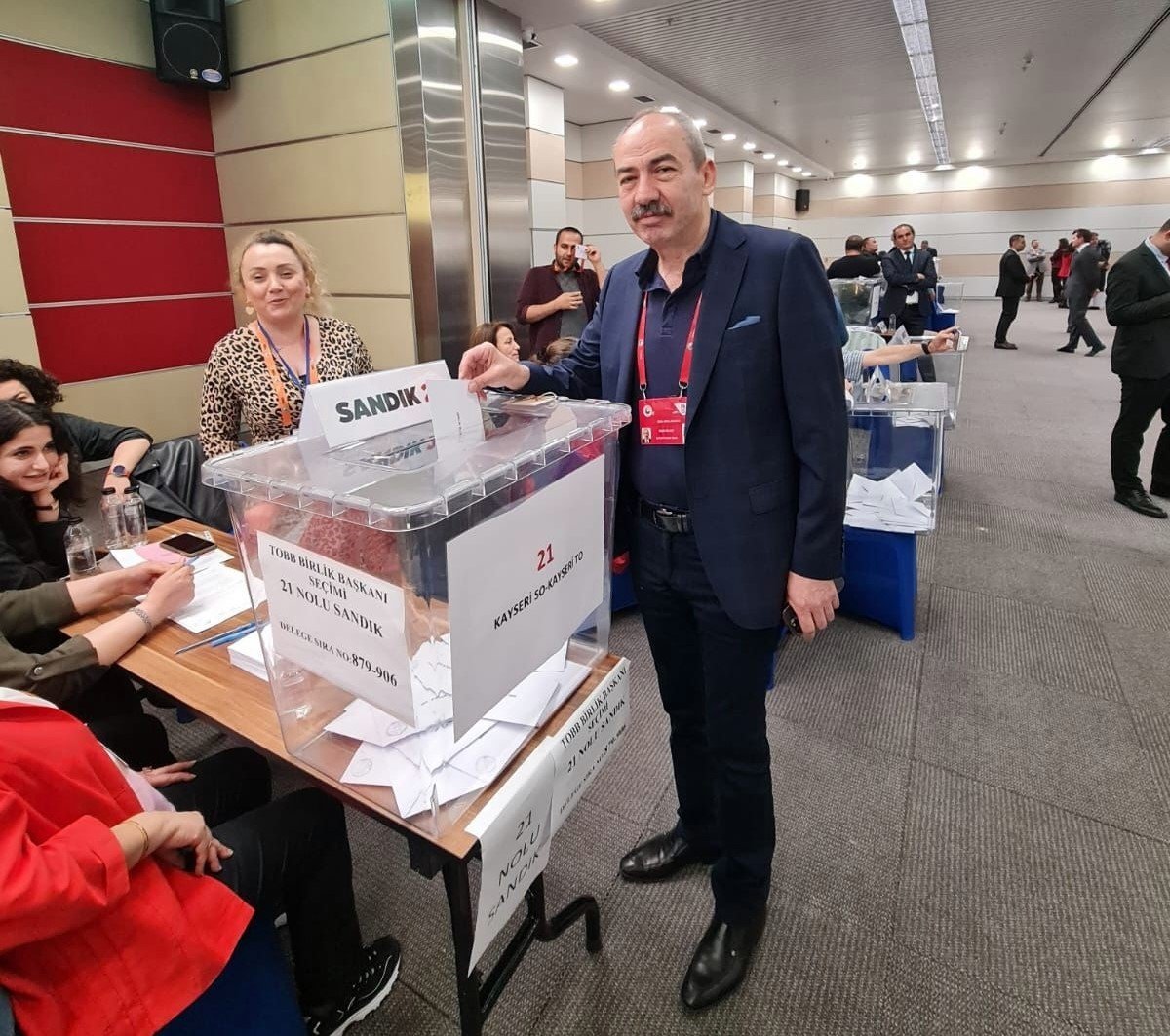 KTO heyeti tam kadro TOBB 79’uncu Genel Kurulu’na katıldı