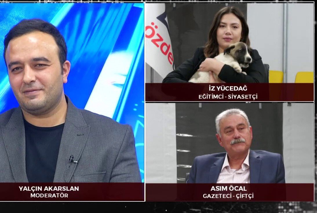 Canlı yayında sürpriz misafir