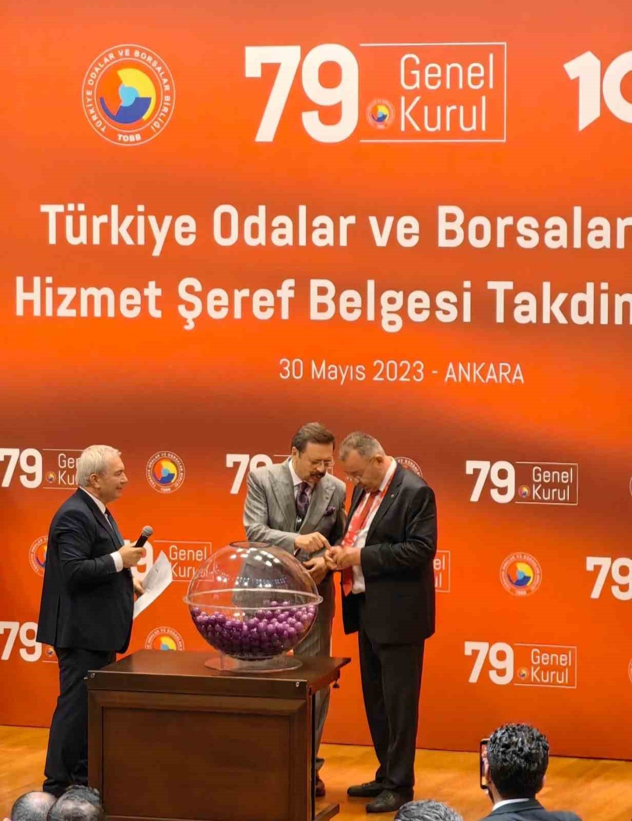 KUTO Başkanı Akdoğan, Ticaret Odaları Konseyi’nde yerini aldı