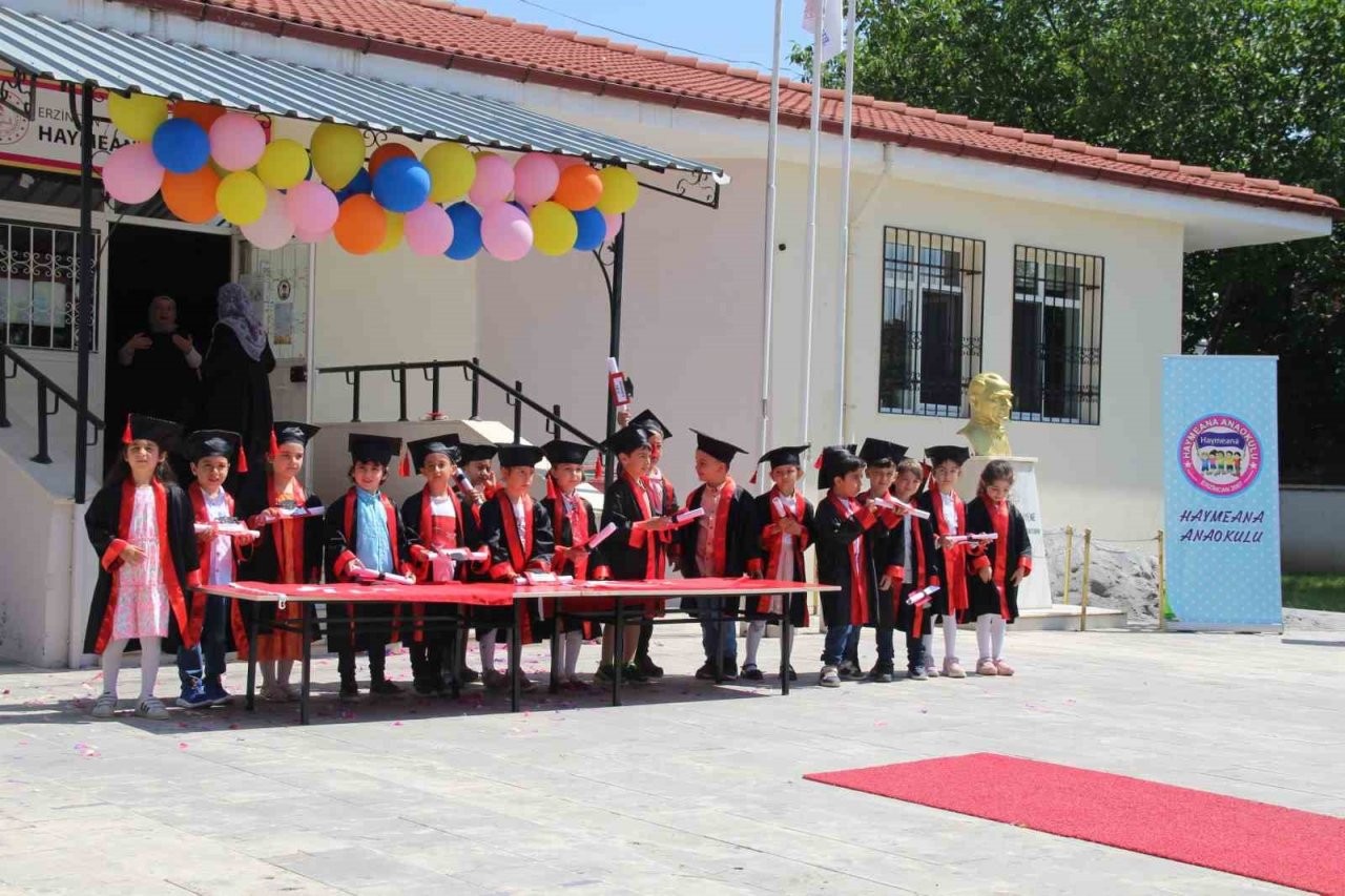 Haymeana Anaokulunda mezuniyet Heyecanı