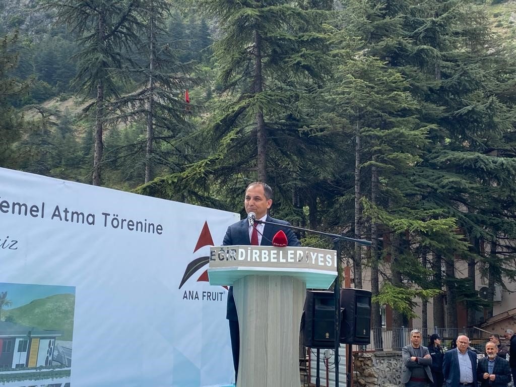 Eğirdir BİLSEM’in temeli törenle atıldı