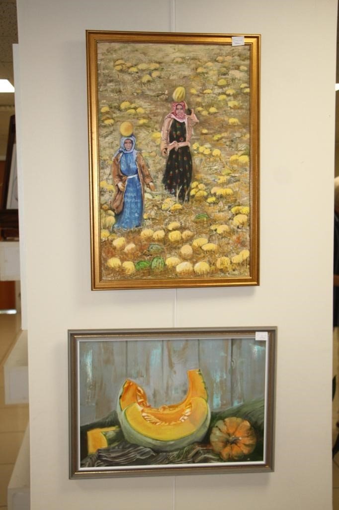 Soğanlık Kültür Merkezi, resme gönül veren sanatçıların sergisine ev sahipliği yaptı