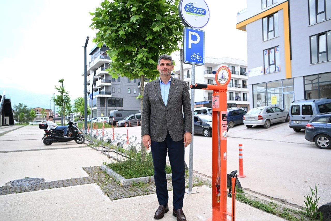 Kartepe’de bisikletseverleri mutlu eden hizmet