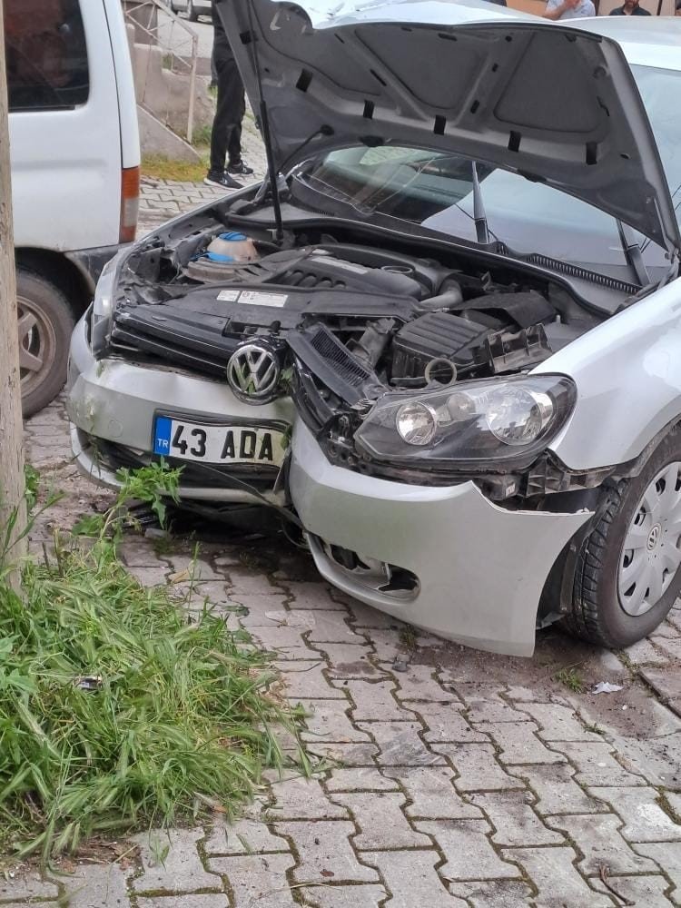 Tavşanlı’da trafik kazası: 1 yaralı