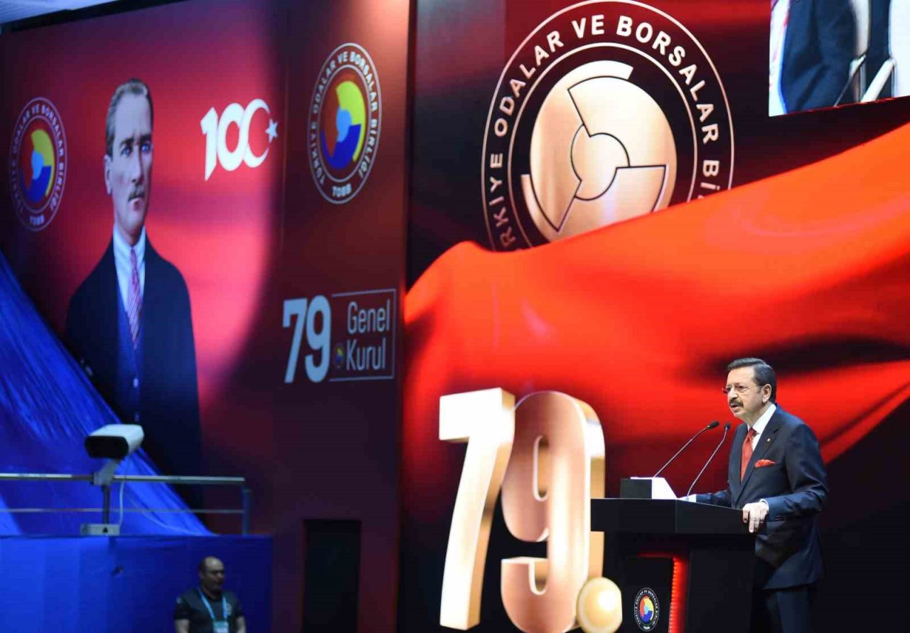 Türkiye Odalar ve Borsalar Birliği’nin 79. Genel Kurulu gerçekleşti