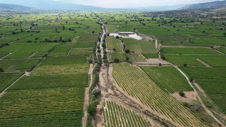 Selin vurduğu Sarıgöl’de hasar tespit çalışmaları başladı