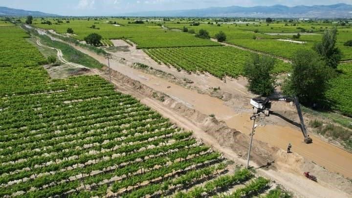 Selin vurduğu Sarıgöl’de hasar tespit çalışmaları başladı