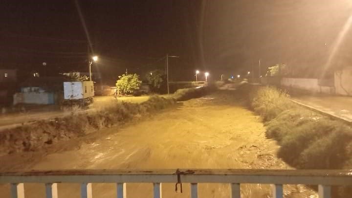 Sarıgöl Ovasını sel vurdu