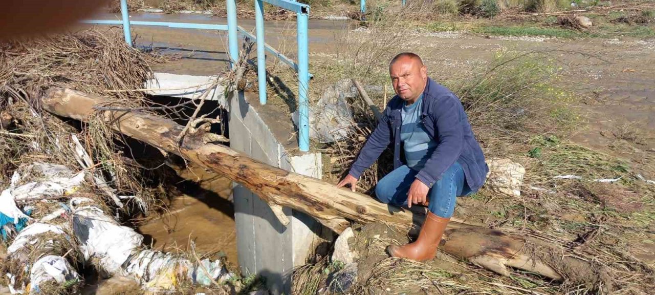 Sarıgöl Ovasını sel vurdu