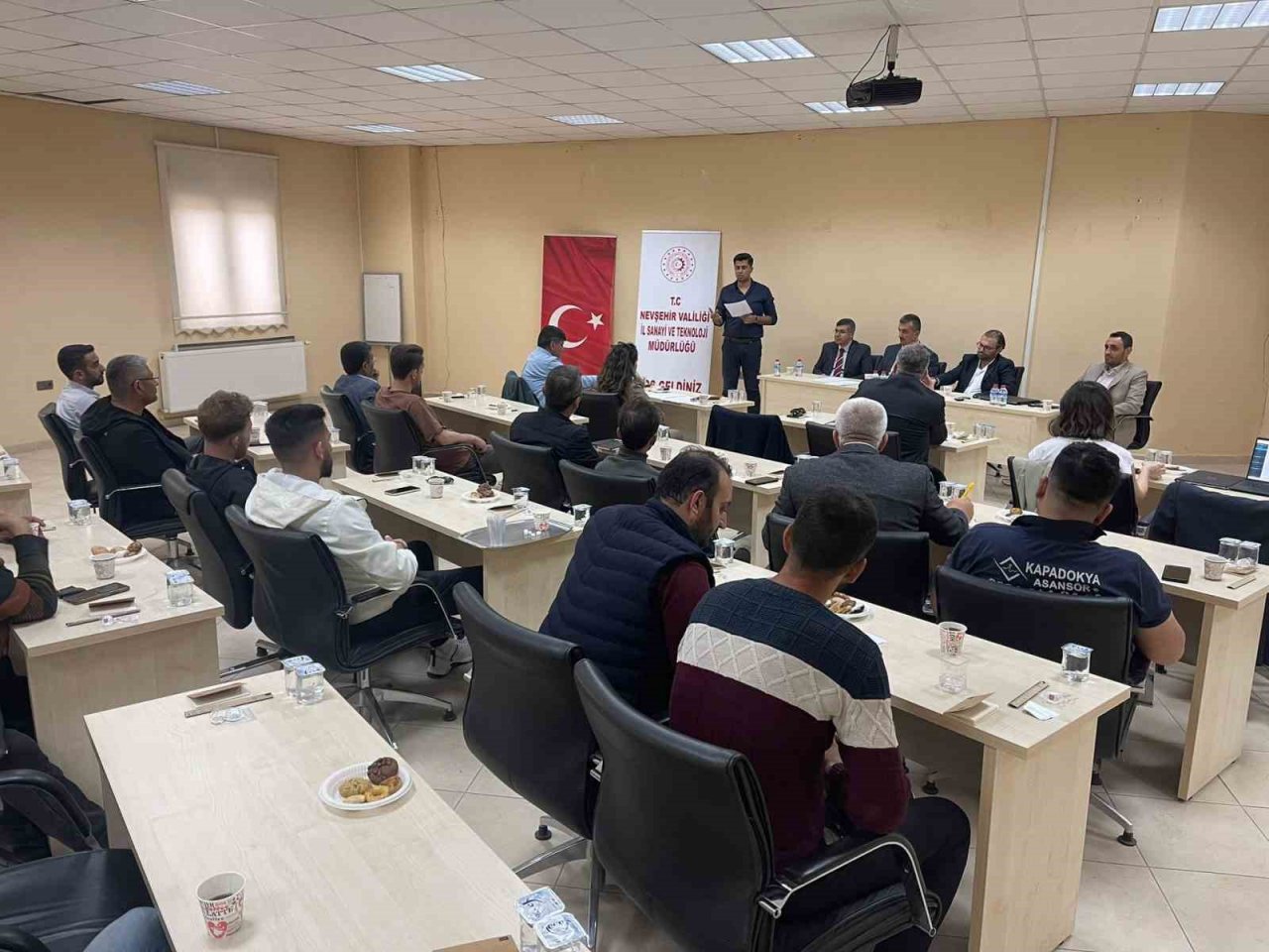 Nevşehir’de Asansörcüler İstişare Etti